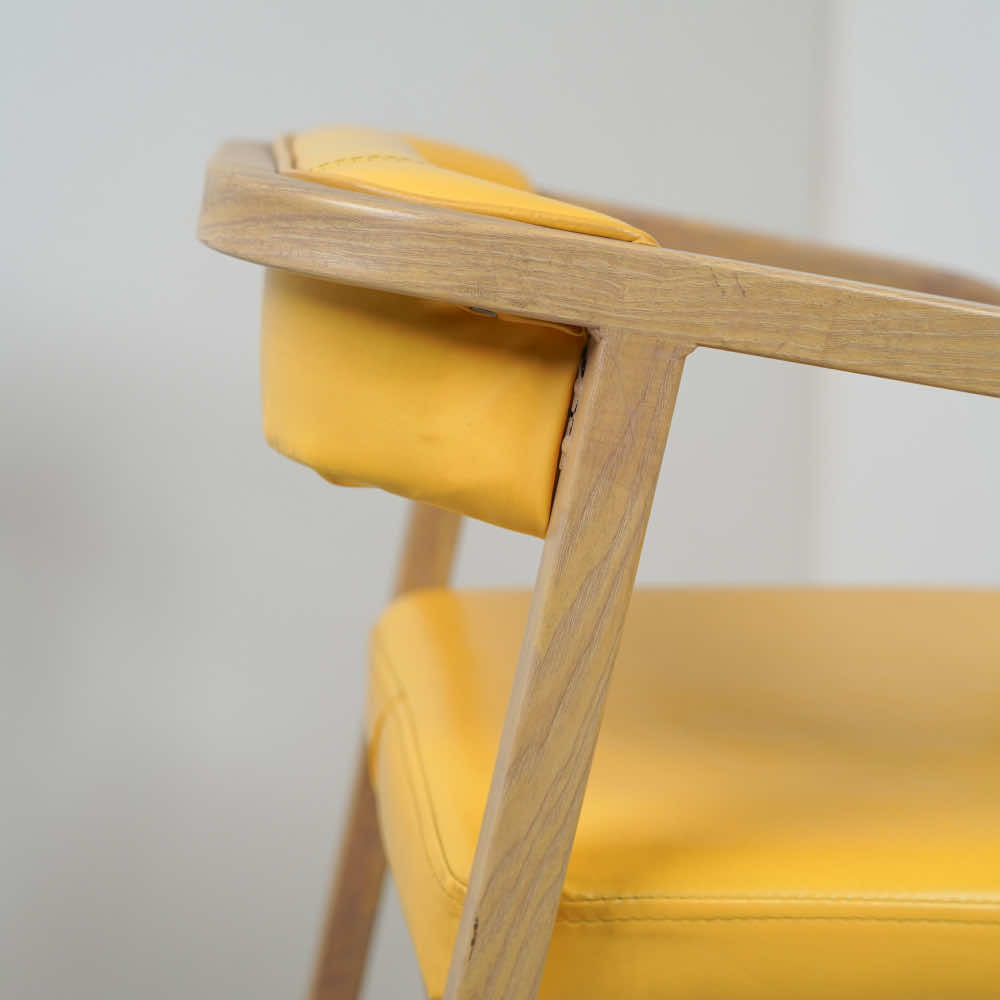 Fletch Metal Yellow Chair