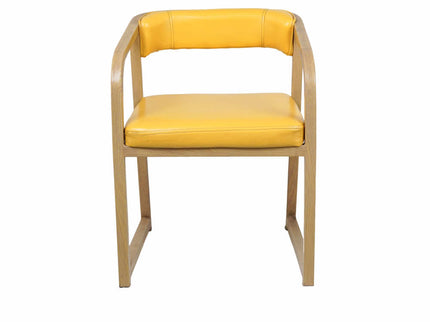 Fletch Metal Yellow Chair