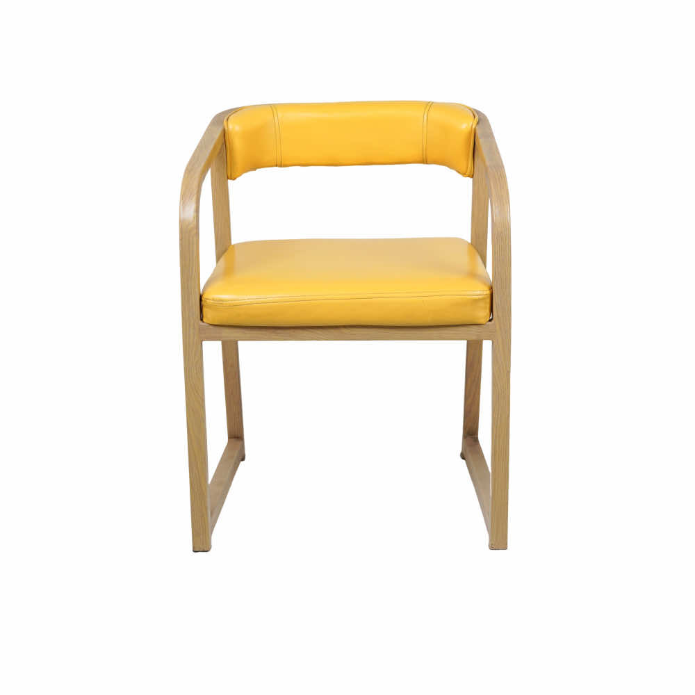 Fletch Metal Yellow Chair