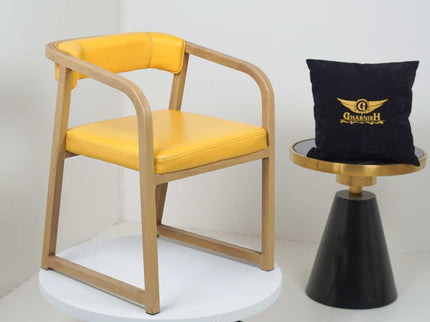 Fletch Metal Yellow Chair