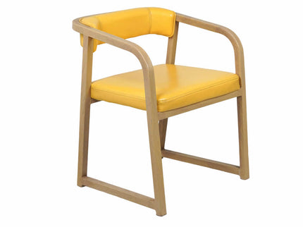 Fletch Metal Yellow Chair