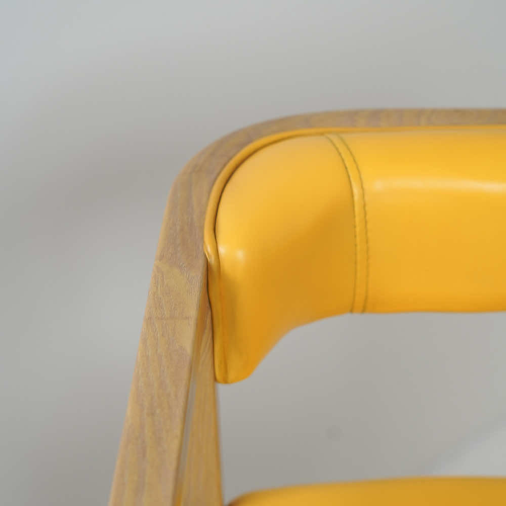 Fletch Metal Yellow Chair