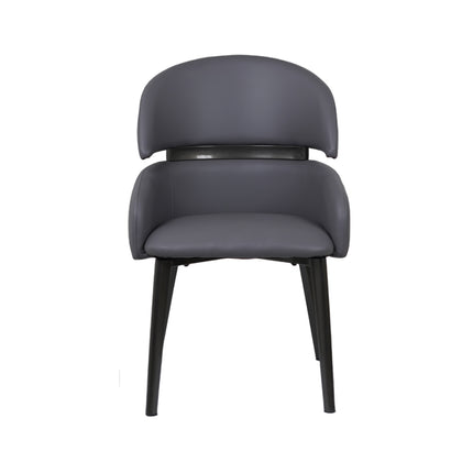 Frost Premium Dark Grey Dining Chairs for Restaurant