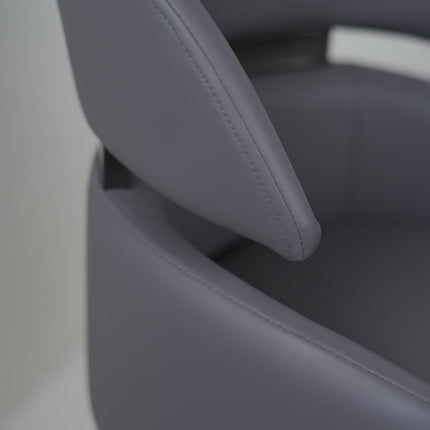 Frost Premium Dark Grey Dining Chairs for Restaurant