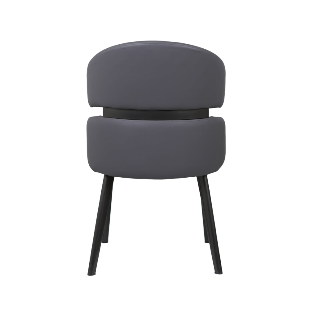 Frost Premium Dark Grey Dining Chairs for Restaurant