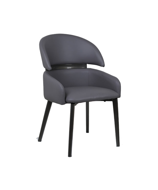 Frost Premium Dark Grey Dining Chairs for Restaurant