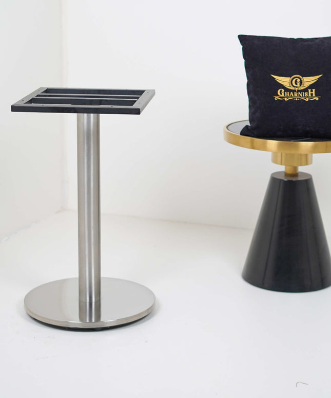 Ghana SS Single Pillar Table Base