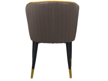 Glam Yellow Dining Chairs for Restaurant