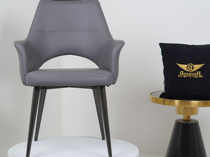 HOLO Premium Dining Chairs for Home or Restaurant Grey Color