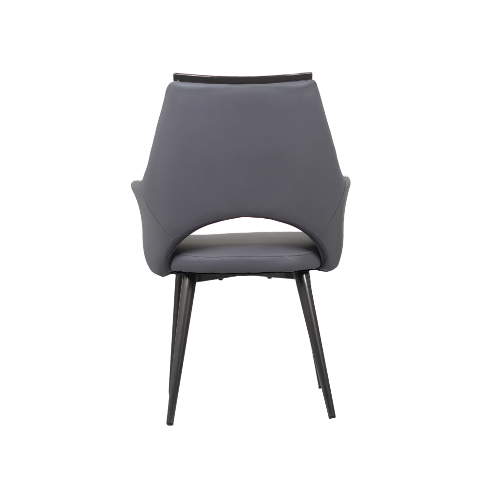 HOLO Premium Dining Chairs for Home or Restaurant Grey Color