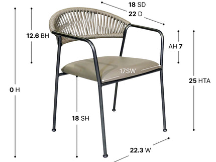 Hamy Restaurant Chair