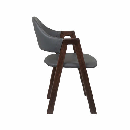 Heritage Metal Dark Grey Restaurant Chair