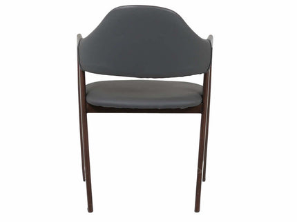 Heritage Metal Dark Grey Restaurant Chair