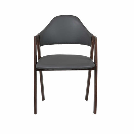 Heritage Metal Dark Grey Restaurant Chair
