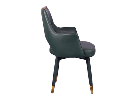Holo Green Revolving Restaurant Dining Chair