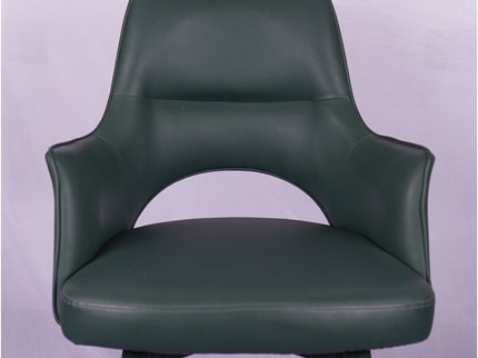 Holo Green Revolving Restaurant Dining Chair