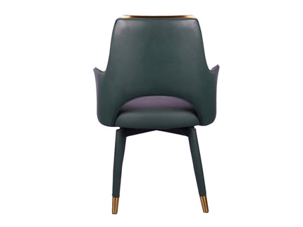 Holo Green Revolving Restaurant Dining Chair