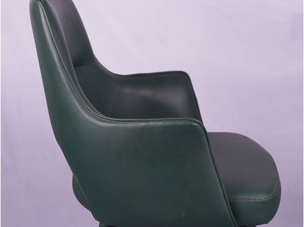 Holo Green Revolving Restaurant Dining Chair