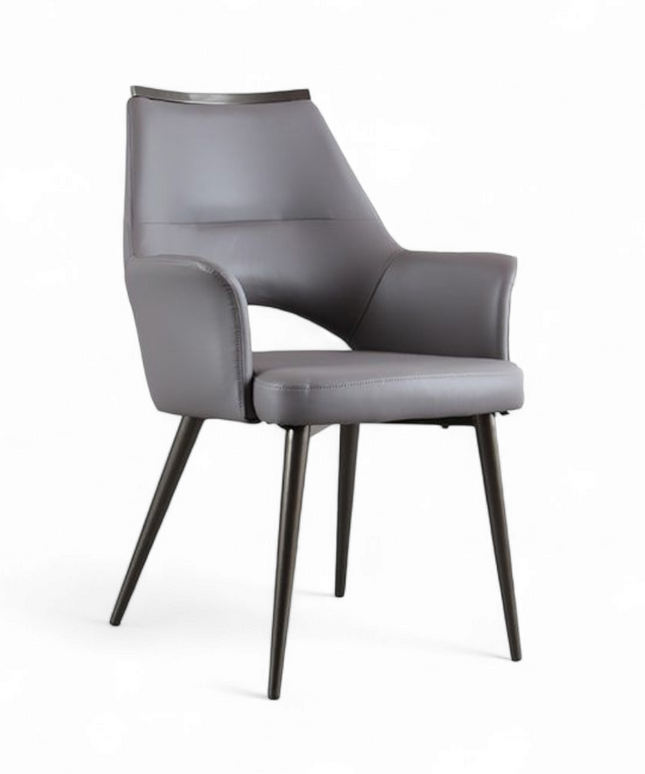 HOLO Premium Dining Chairs for Home or Restaurant Grey Color