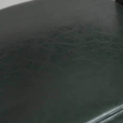 IRIS Cafe Chair Green Leatherette