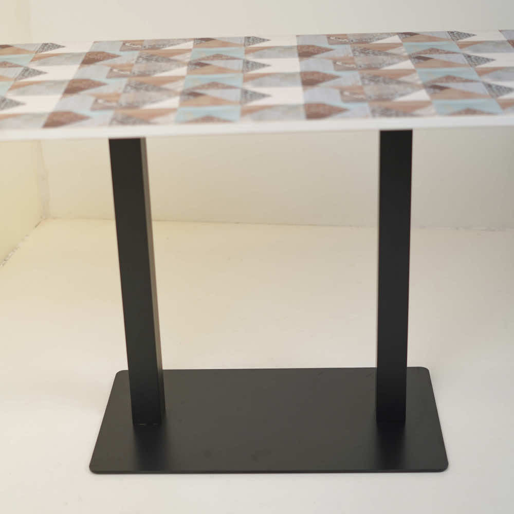 Icon MS Double Pillar Table Base Designer Top