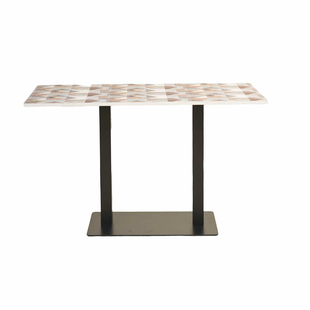 Icon MS Double Pillar Table Base Designer Top