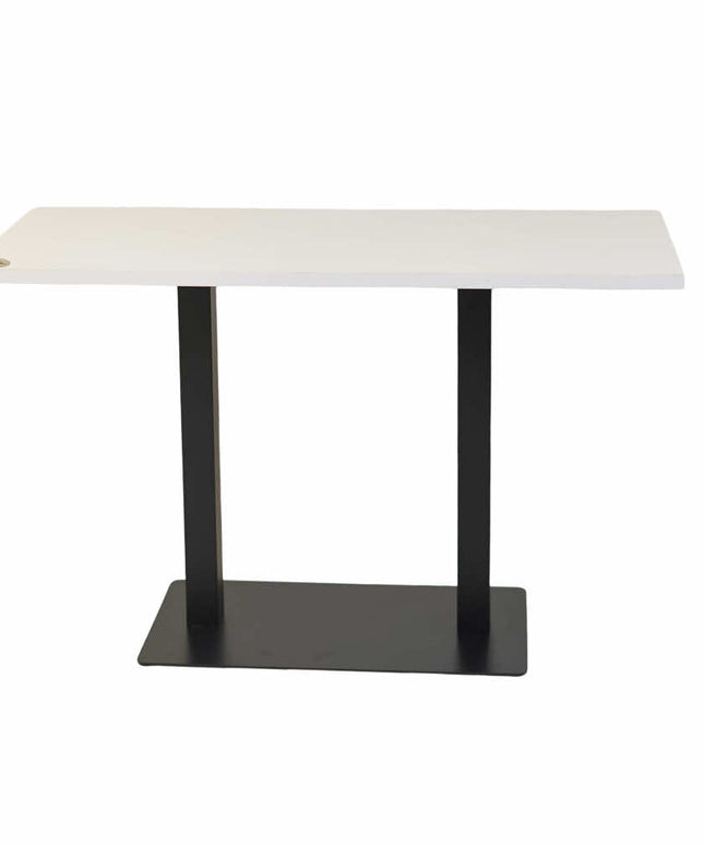 Icon MS 4 Seater Restaurant Table With White Top