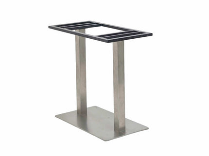 Icon SS Square Double Pillar Table Base