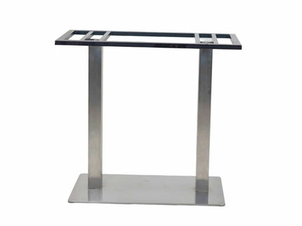 Icon SS Square Double Pillar Table Base