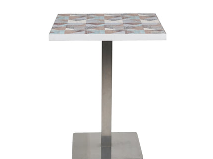 Icon SS 2 Seater Table With Designer Top