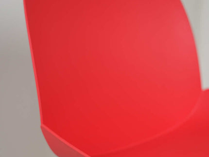 Ira Red PVC Cafe Chair