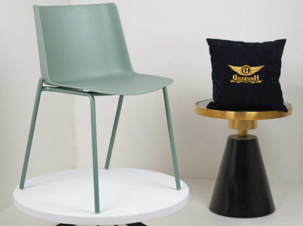 Lander Paster Grey Premium Cafe Chair