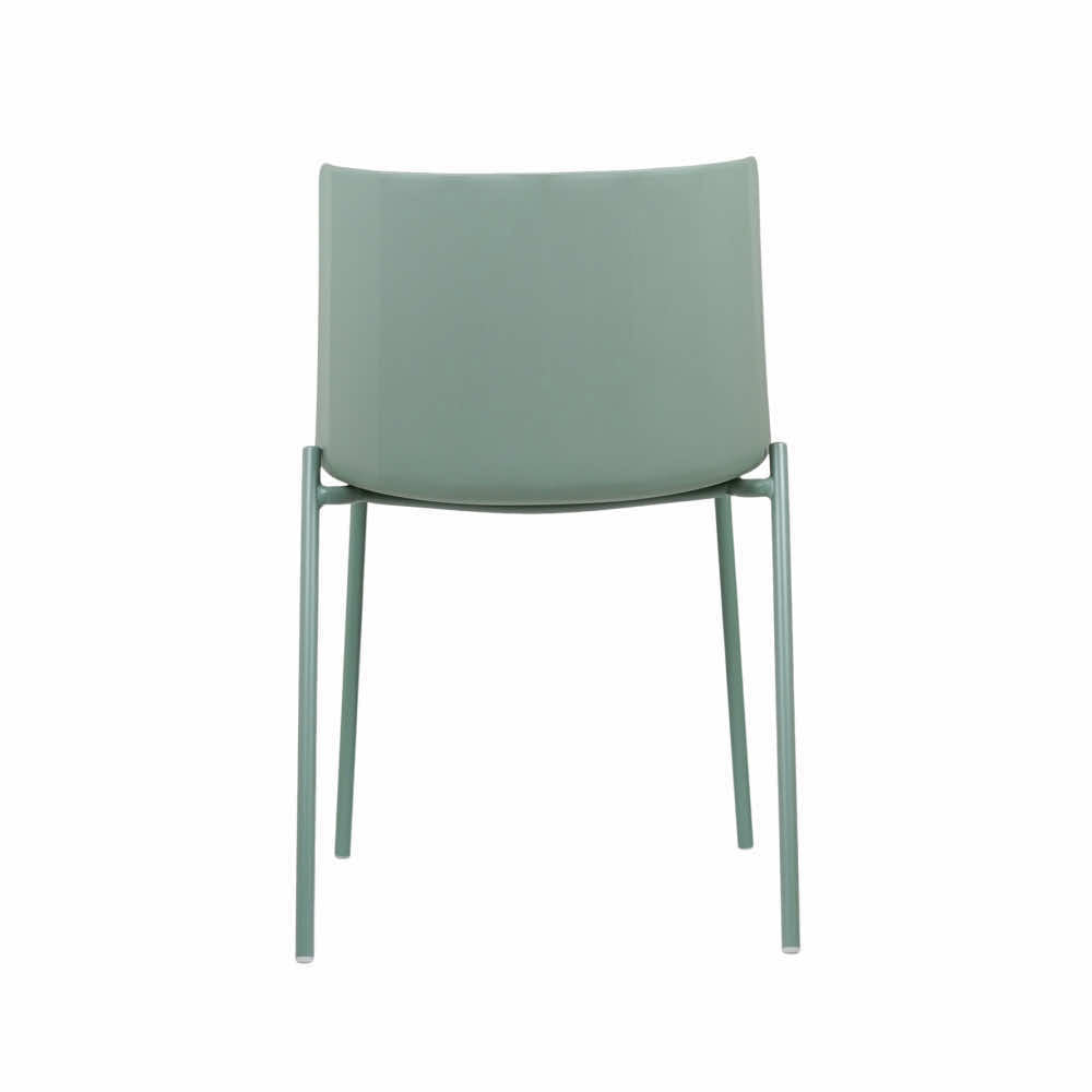 Lander Paster Grey Premium Cafe Chair