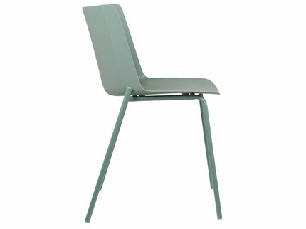 Lander Paster Grey Premium Cafe Chair