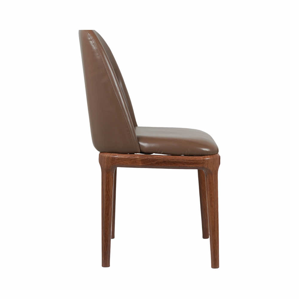 Leon Leather Dining Chair for Restaurant