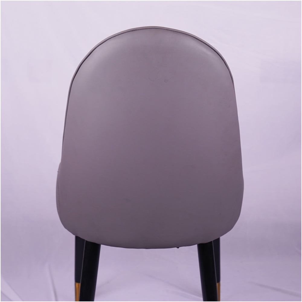 Lighten Multicolor Restaurant Dining Chair With Wooden Legs