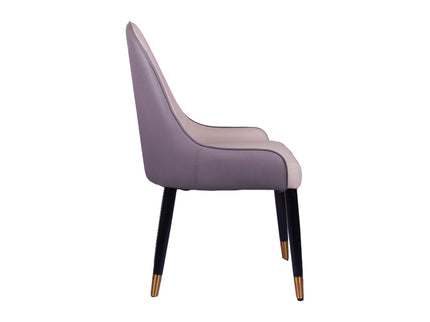 Lighten Multicolor Restaurant Dining Chair With Wooden Legs