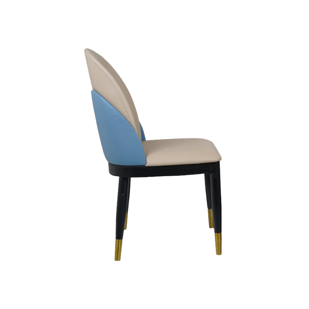 Lotus Chairs for Premium Dining Blue