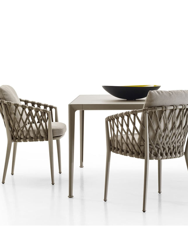 Marino Aluminium Outdoor Rope Chair