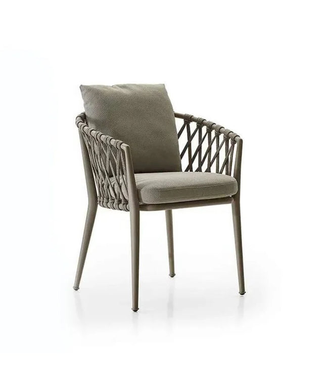 Marino Aluminium Outdoor Rope Chair