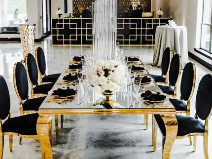 Mehfil SS PVD Coated Banquet Chair