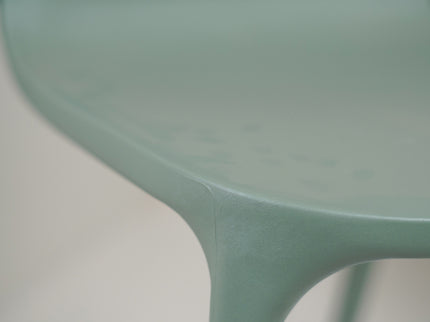 Milan PVC Cafe Chairs Premium in Mint green Color