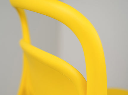 NEW Milan PVC Cafe Chairs Premium in Yellow color