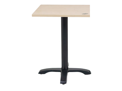 MS Plus Single Pillar Table Base Beige Top