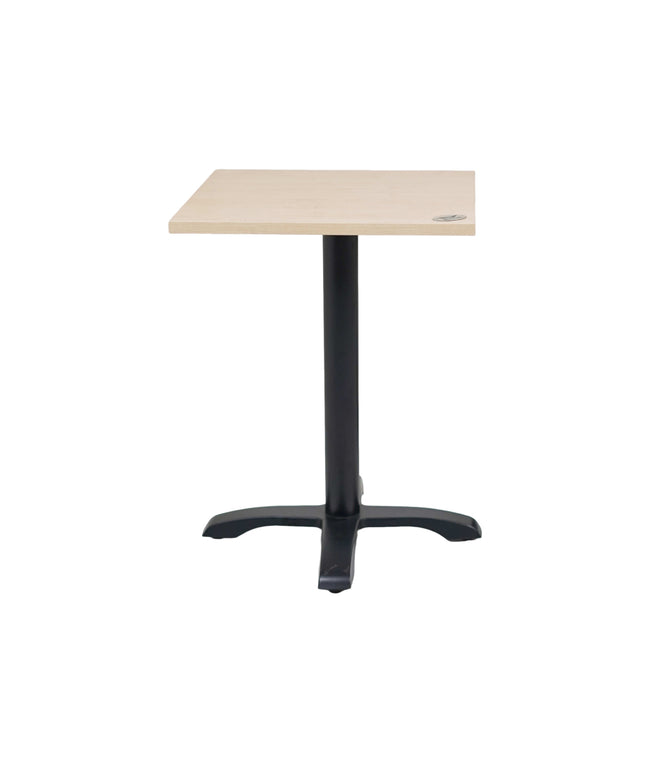MS Plus Single Pillar Table Base Beige Top