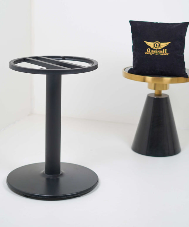 MS Round Single Pillar Restaurant Table Base For 2 Seater