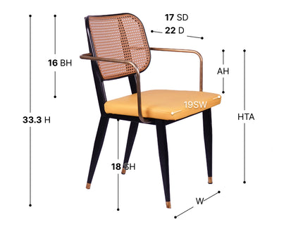 Nick restaurant dining chair