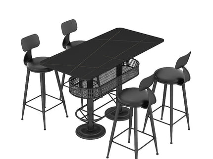 Ruby Bar Chair and Table Set