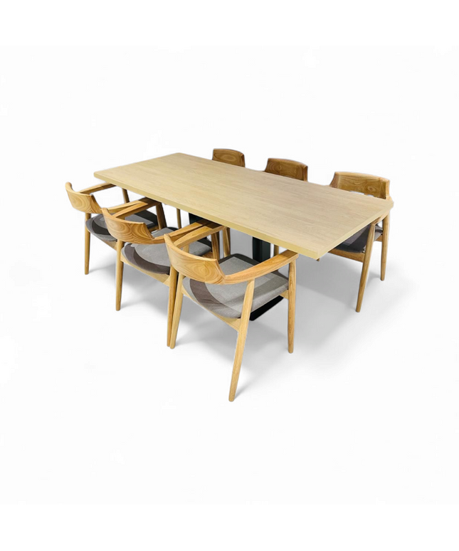 Tinder Light 6 Seater Set