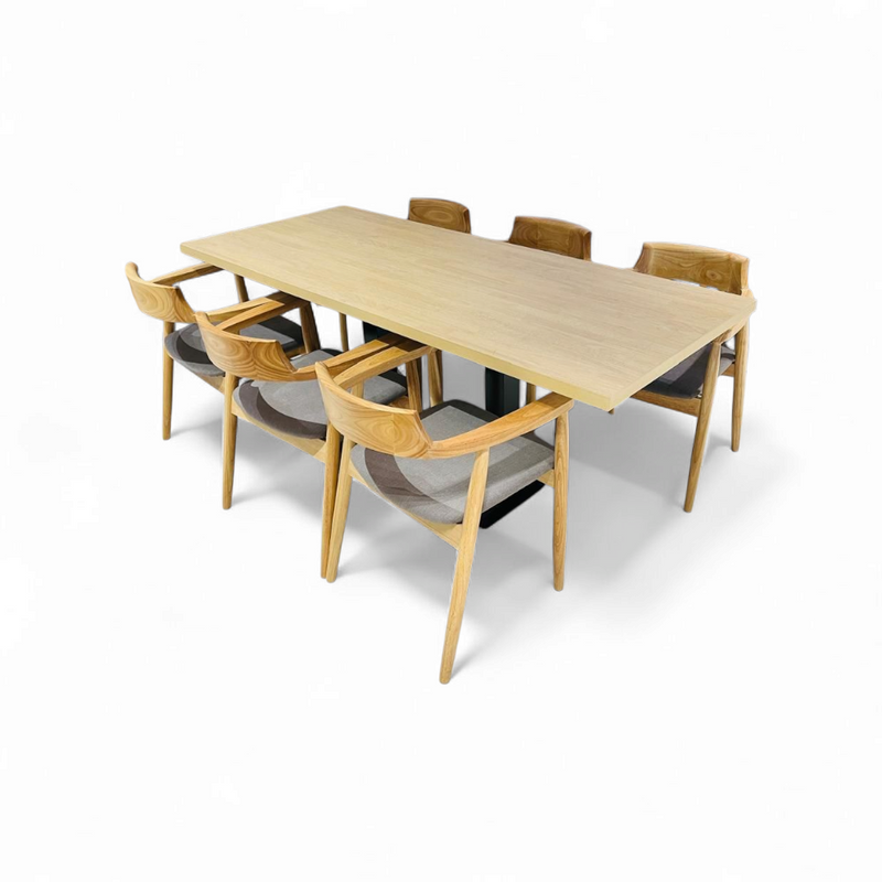 Tinder Light 6 Seater Set